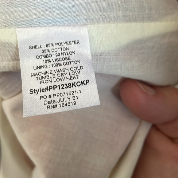 NWT Petite Peony Kate Caftan in Kensington Plaid - Picture 6 of 6